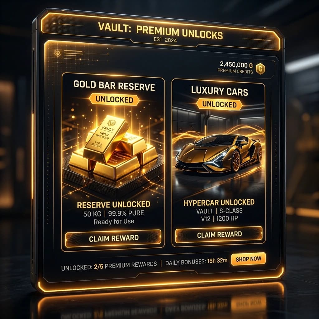 Complimentary Unlock Shop